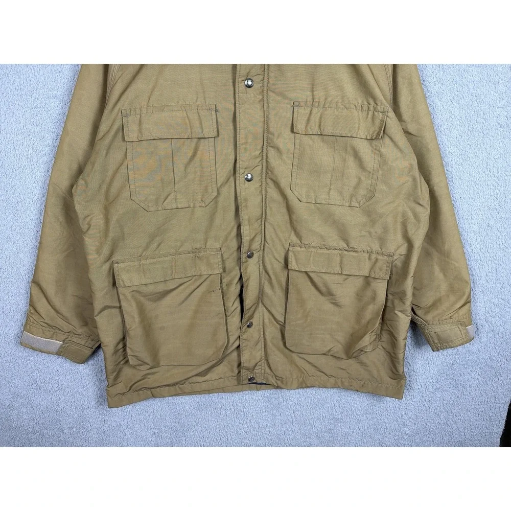 Vintage Woolrich Mountain Parka 80s/90s Plaid Lined‎ Hooded Jacket Made USA
